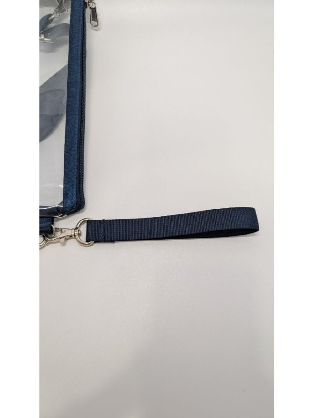 Bagenius Navy/Clear Crossbody Purse - Picture 4 of 4